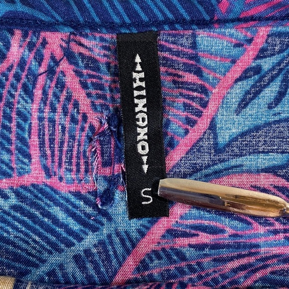 Hinano Island Print‎ Lightweight Tank Hawaiian Beachy Size S - Picture 9 of 10